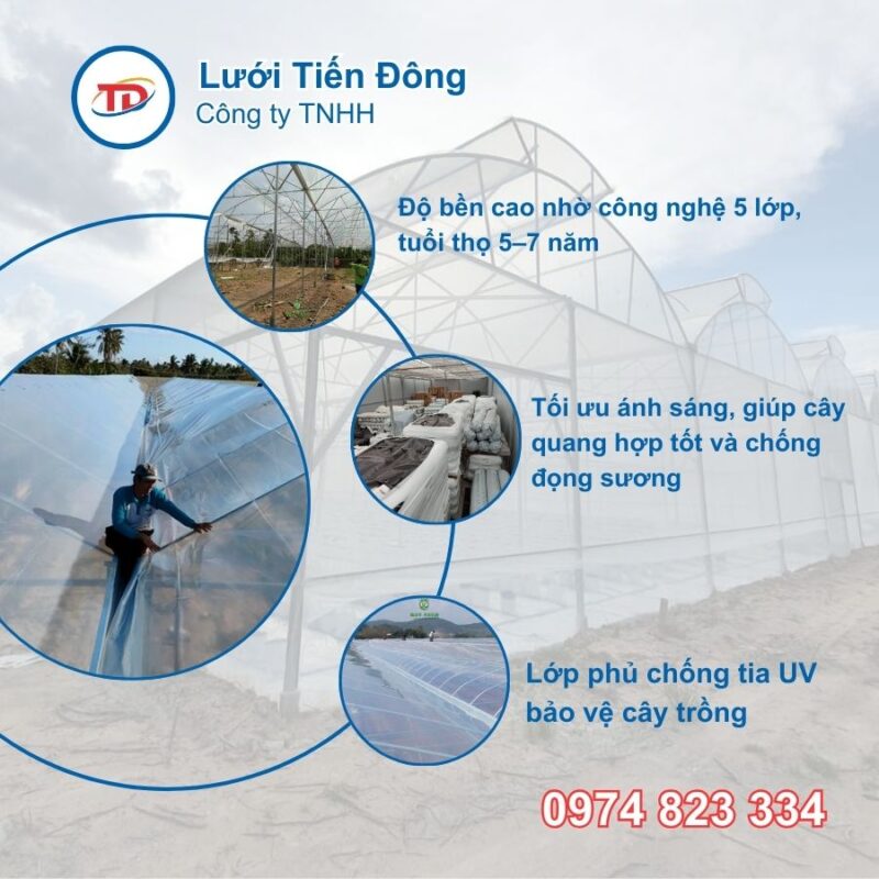 màng nhà kính ginegar