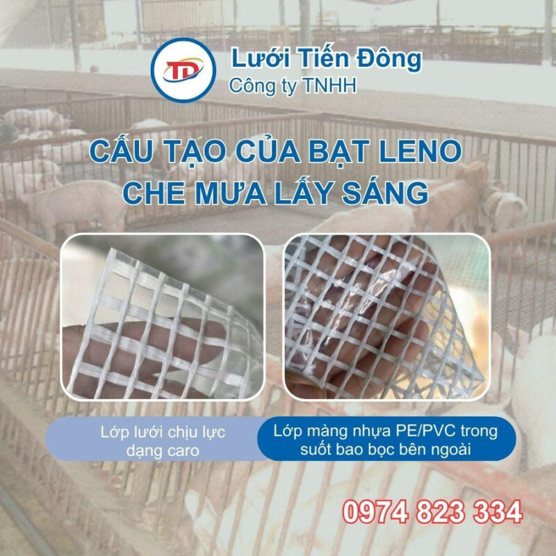 Bạt Leno Che Mưa