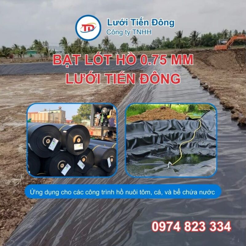 Bạt lót hồ hdpe