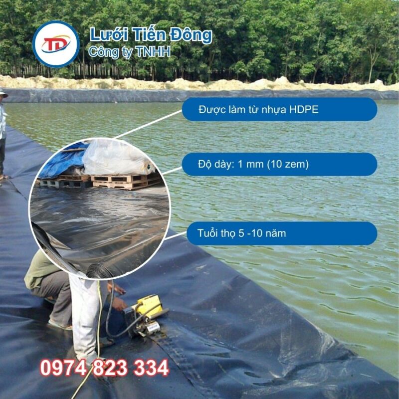 Màng lót chống thấm 1mm