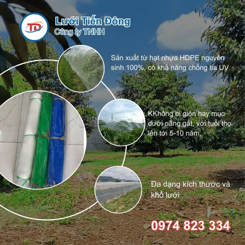 Lưới chống côn trùng cho cây