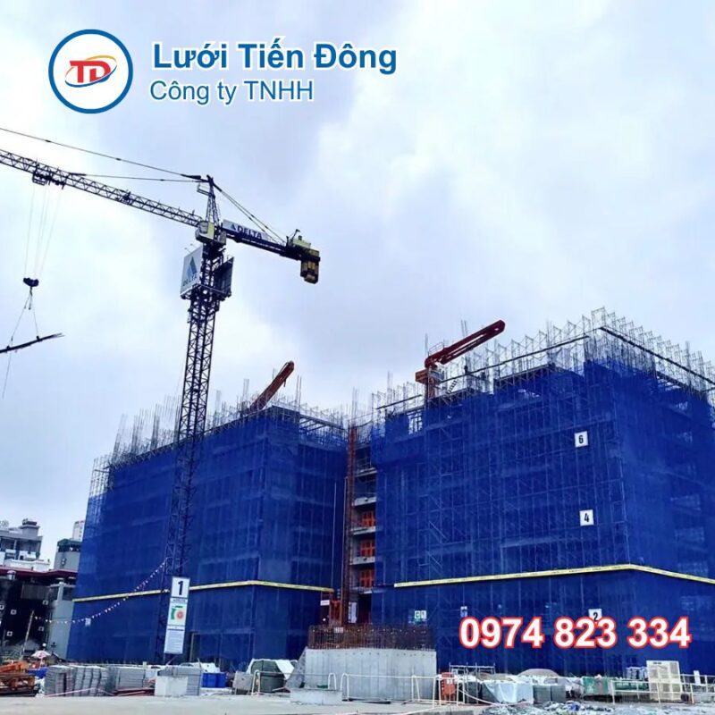 Lưới chắn bụi công trình