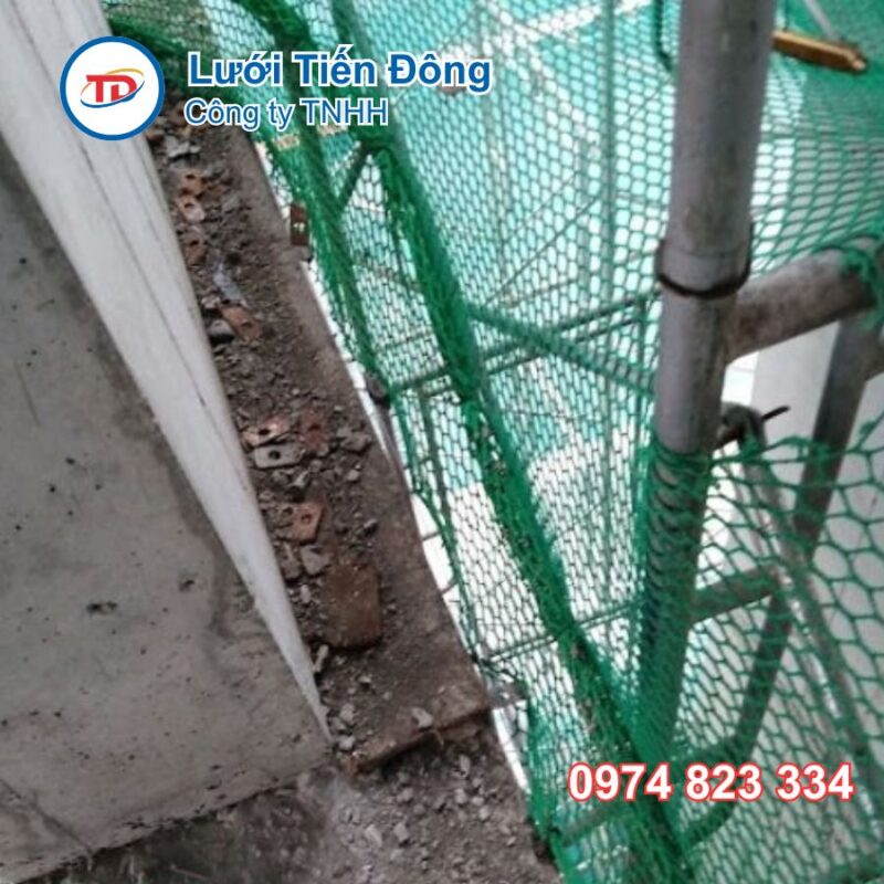 Lưới ngăn vật rơi công trình