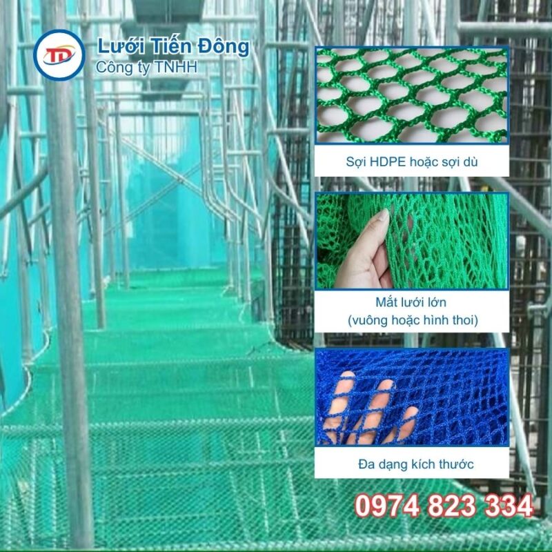 Lưới che sửa chữa công trình