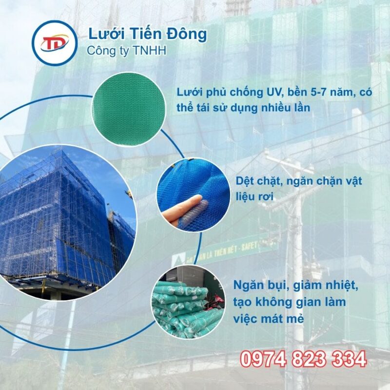 Lưới an toàn công trình