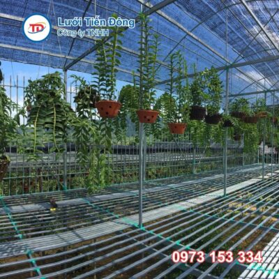 lưới che nắng vườn lan