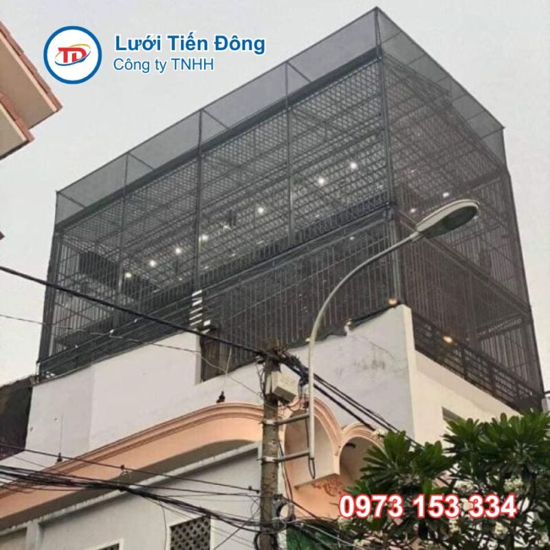 lưới đen che nắng dệt kim