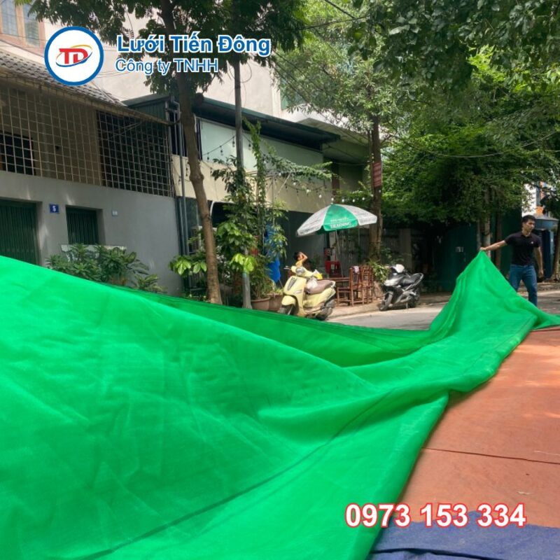 Mua lưới che nắng màu xanh giá rẻ