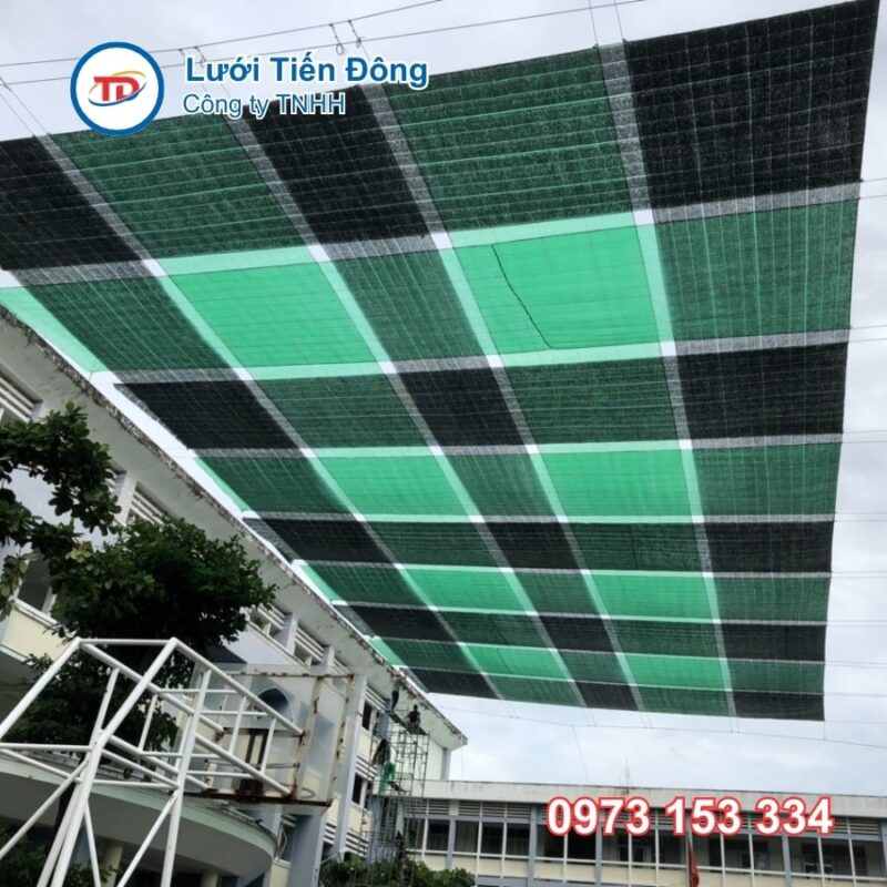 Lưới che nắng bãi đỗ xe